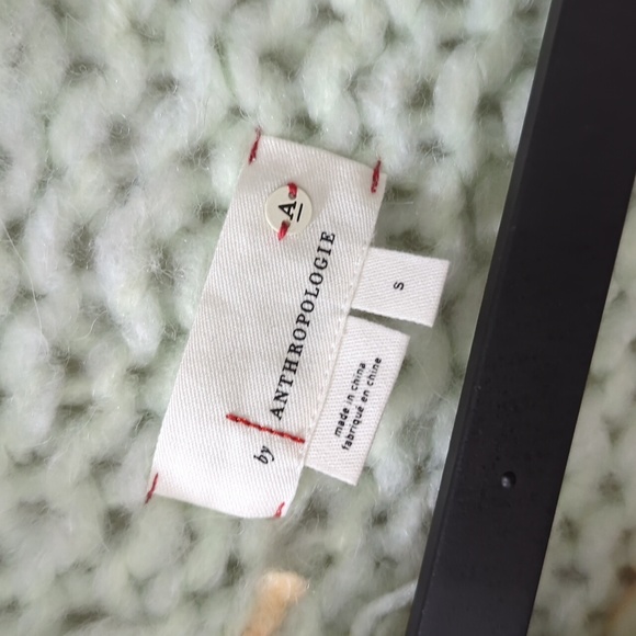 Anthropologie Wool Alpaca Blend Chunky JoJo Oversized Sweater - Picture 5 of 6